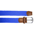 Royal - Back - Asquith & Fox Mens Woven Braid Stretch Belt