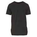 Black - Front - Bella + Canvas Mens Long Body Urban T-Shirt