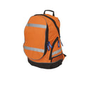 Orange - Front - Yoko High Visibility London Rucksack-Backpack