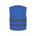 Royal Blue - Back - Yoko Hi-Vis Childrens-Kids Reflective Border Waistcoat