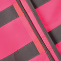 Fluorescent Pink - Side - Yoko Hi-Vis Childrens-Kids Reflective Border Waistcoat