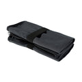 Charcoal - Back - Tri Dri Microfibre Quick Dry Fitness Towel