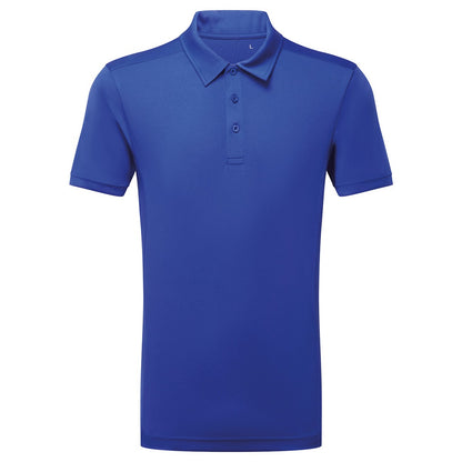 Royal Blue - Front - Tri Dri Mens Panelled Short Sleeve Polo Shirt