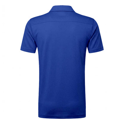 Royal Blue - Back - Tri Dri Mens Panelled Short Sleeve Polo Shirt