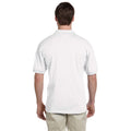 White - Side - Tri Dri Mens Panelled Short Sleeve Polo Shirt