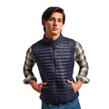 Navy - Side - 2786 Mens Tribe Fineline Padded Gilet-Bodywarmer