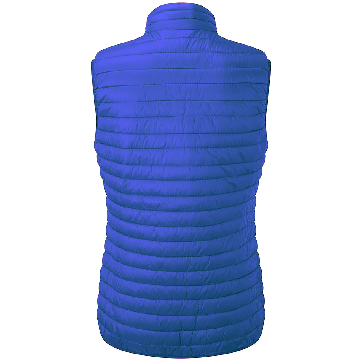 Royal - Back - 2786 Womens-Ladies Tribe Fineline Padded Gilet-Bodywarmer