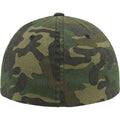 Green Camo - Back - Flexfit Garment Washed Camo Baseball Cap