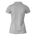 Grey Melange - Back - Nimbus Womens-Ladies Harvard Stretch Deluxe Polo Shirt