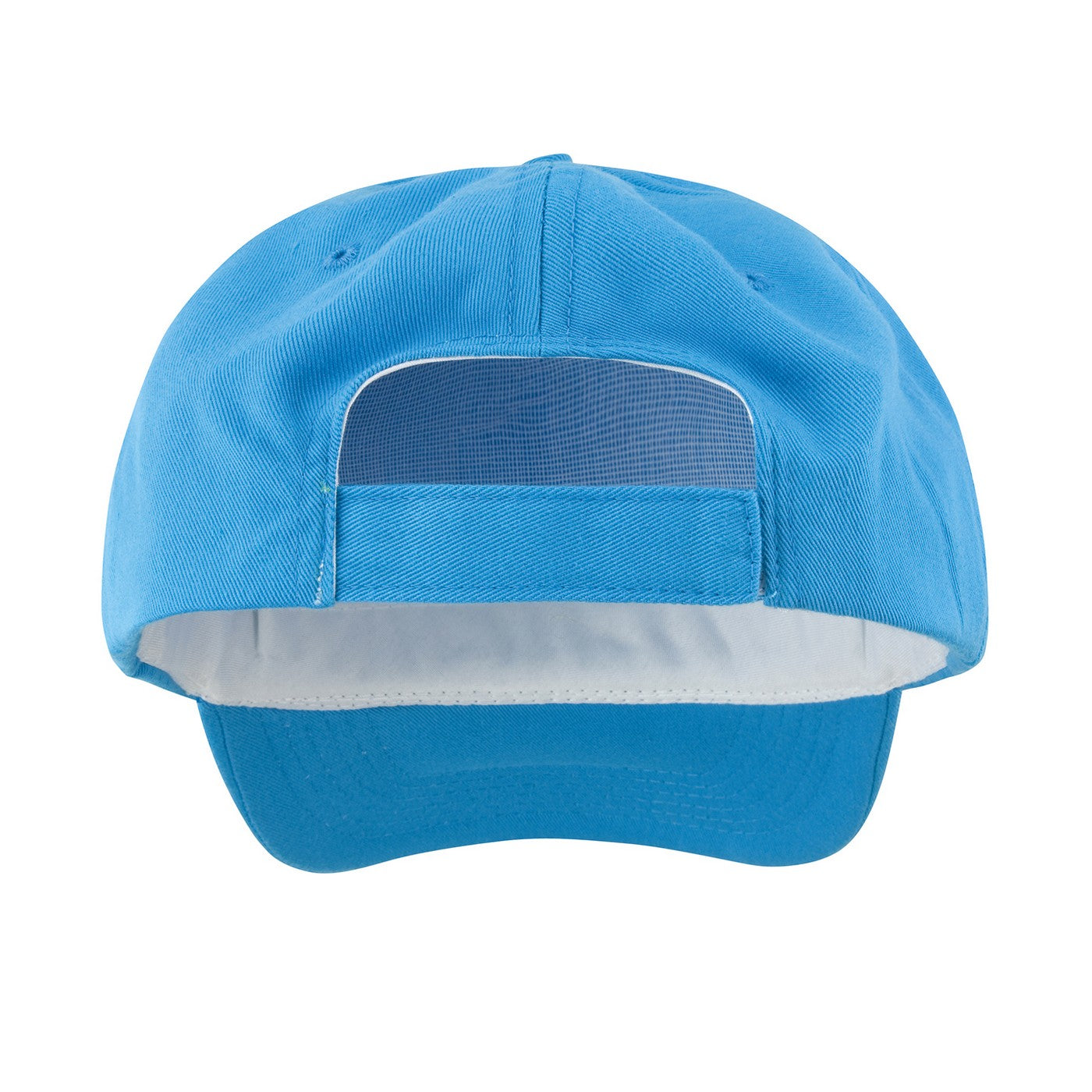Sky - Back - Result Headwear Childrens-Kids Boston 65-35 Polycotton Cap