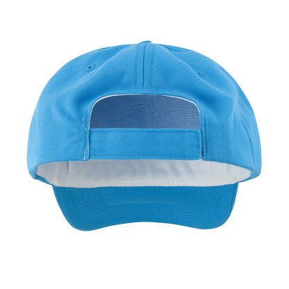 Sky - Back - Result Headwear Childrens-Kids Boston 65-35 Polycotton Cap