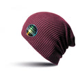 Claret Red - Front - Result Winter Essentials Core Softex Beanie Hat