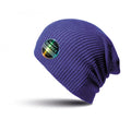 Purple - Front - Result Winter Essentials Core Softex Beanie Hat