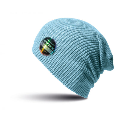 Sky - Front - Result Winter Essentials Core Softex Beanie Hat