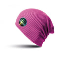 Fuchsia - Front - Result Winter Essentials Core Softex Beanie Hat