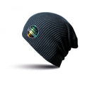 Navy - Front - Result Winter Essentials Core Softex Beanie Hat