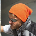 Orange - Back - Result Winter Essentials Core Softex Beanie Hat