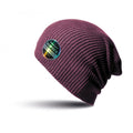 Burgundy - Front - Result Winter Essentials Core Softex Beanie Hat