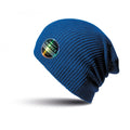 Azure - Front - Result Winter Essentials Core Softex Beanie Hat
