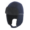 Navy-Black - Front - Result Winter Essentials Ocean Trapper Hat