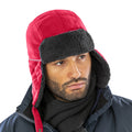 Red-Black - Side - Result Winter Essentials Ocean Trapper Hat