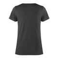 Black - Back - Spiro Womens-Ladies Softex Super Soft Stretch T-Shirt