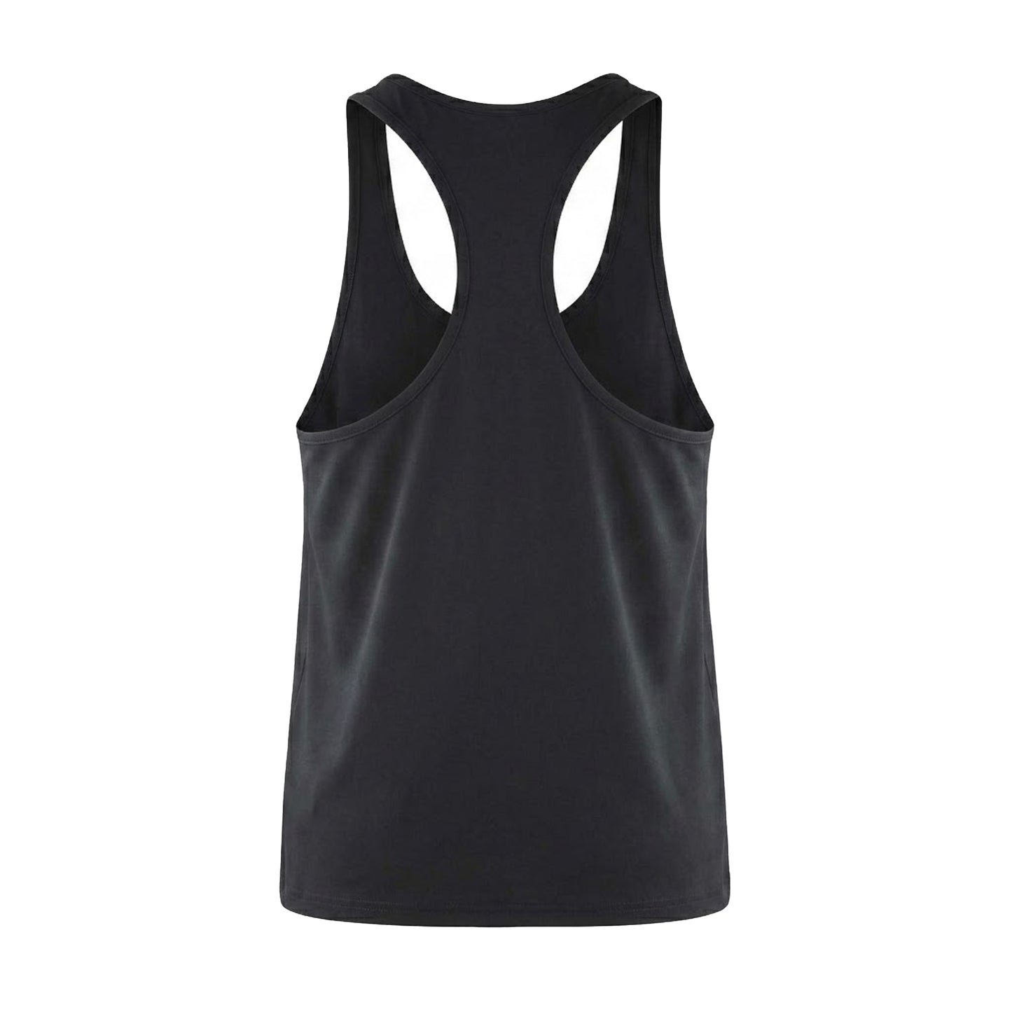 Black - Back - Spiro Womens-Ladies Softex Stretch Sleeveless Tank Top