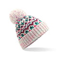 Sherbet Dip - Front - Beechfield Unisex Adults Blizzard Winter Bobble Hat