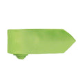 Lime - Back - Premier Mens Micro Waffle Formal Work Tie