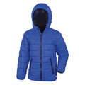 Royal-Navy - Front - Result Core Childrens-Kids Junior Padded Showerproof & Windproof Jacket