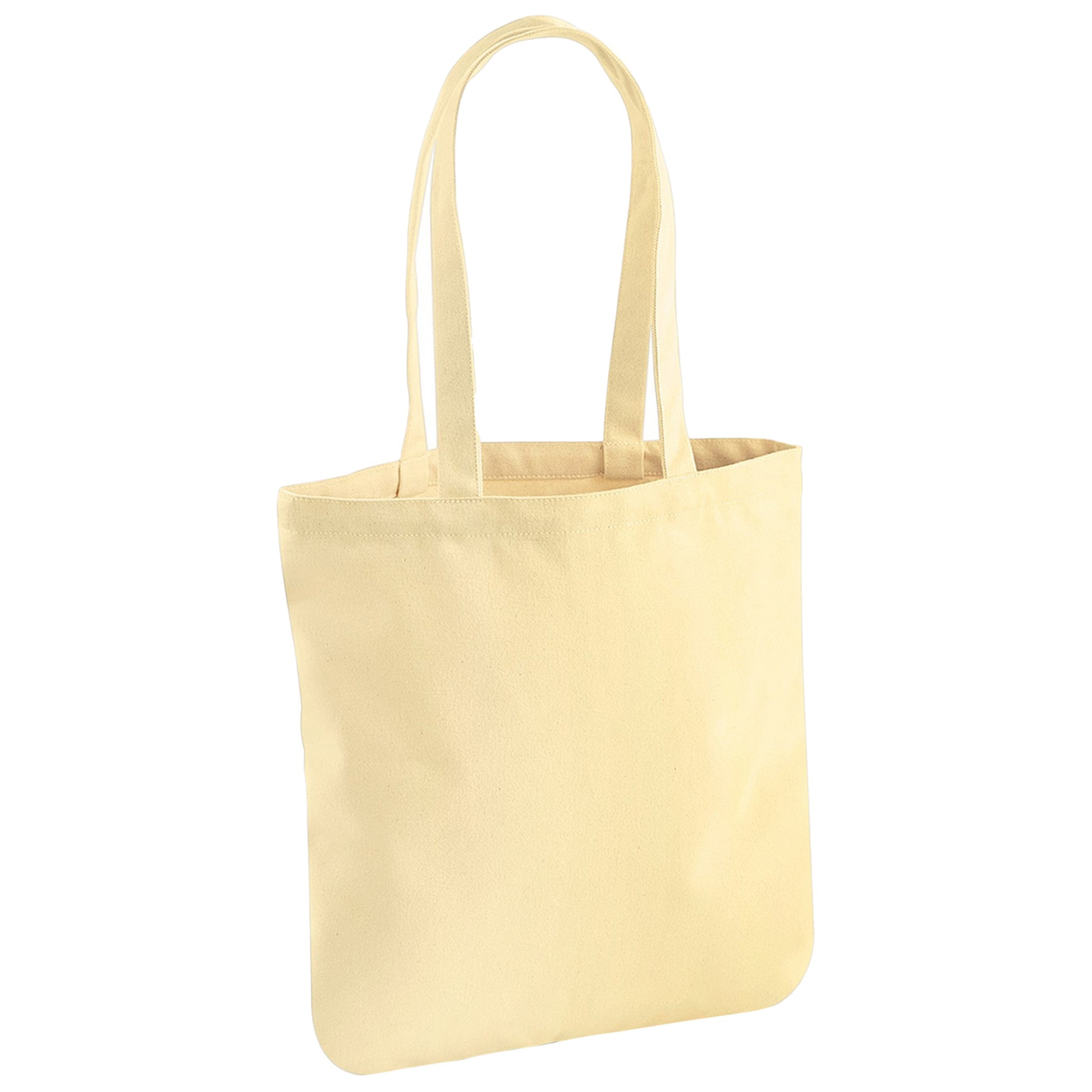 Natural - Back - Westford Mill EarthAware Organic Cotton Spring Tote Bag