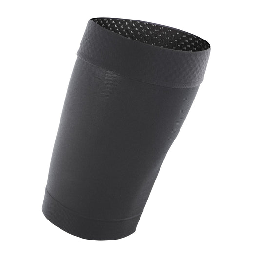 Black - Front - Sprio Adults Unisex Lightweight Compression Quad Guards