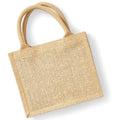 Natural Gold - Back - Westford Mill Shimmer Jute Mini Gift Bag
