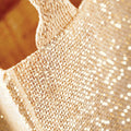 Natural Gold - Side - Westford Mill Shimmer Jute Mini Gift Bag