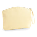 Pastel Lemon - Front - Westford Mill EarthAware Organic Spring Wristlet