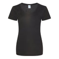 Black - Front - Comfy Co Womens-Ladies Sleepy T Short Sleeve Pyjama T-Shirt