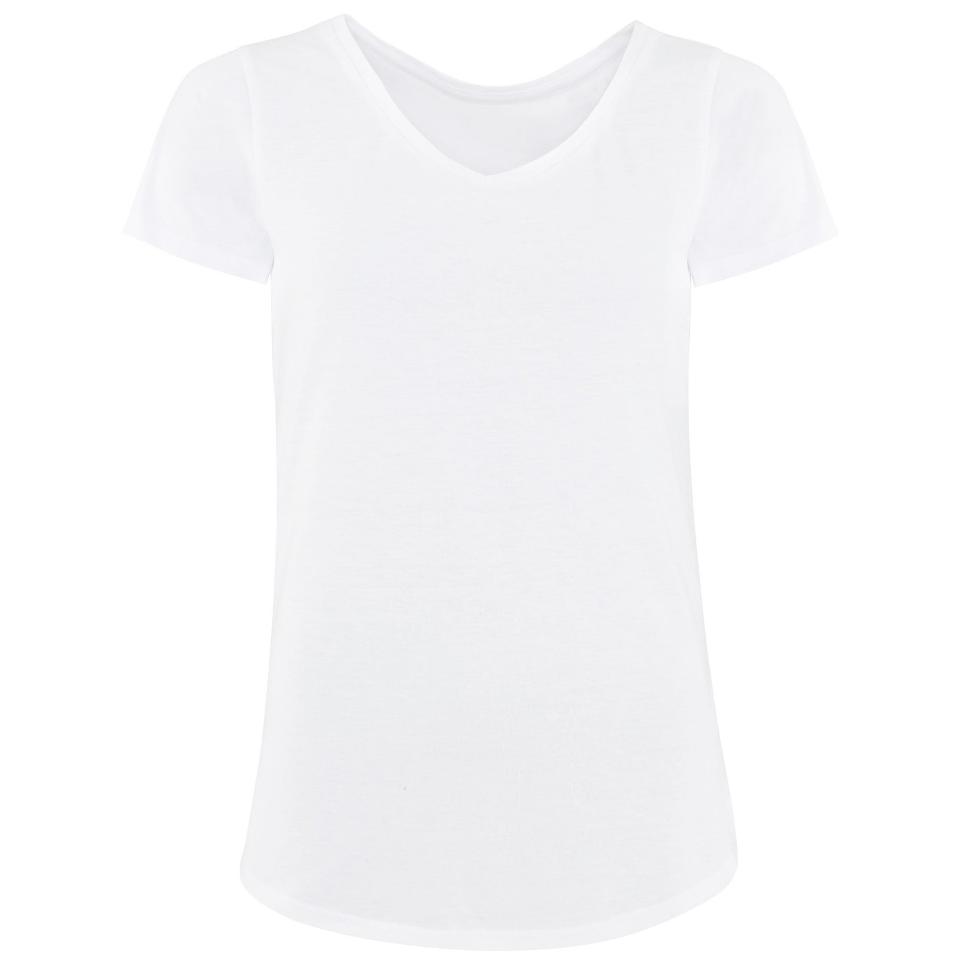 White - Front - Comfy Co Womens-Ladies Sleepy T Short Sleeve Pyjama T-Shirt
