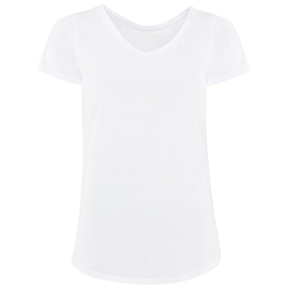 White - Front - Comfy Co Womens-Ladies Sleepy T Short Sleeve Pyjama T-Shirt