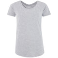 Heather Grey - Front - Comfy Co Womens-Ladies Sleepy T Short Sleeve Pyjama T-Shirt