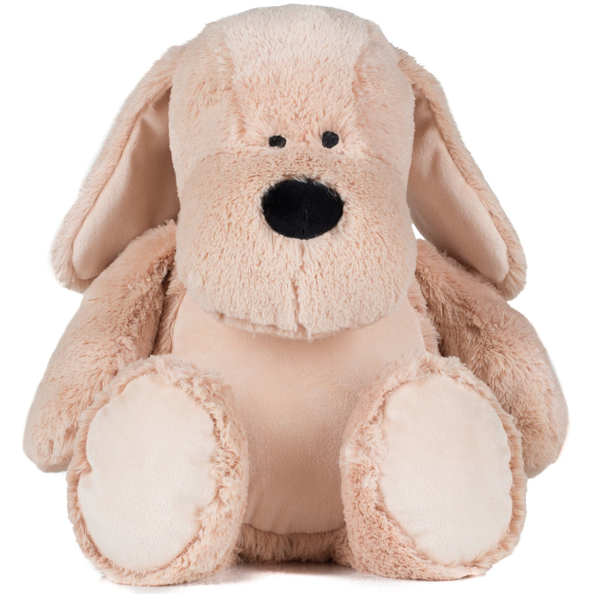 Mid Brown - Front - Mumbles Childrens-Kids Zippie Dog Soft Plush Toy