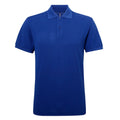 Royal - Front - Asquith & Fox Mens Short Sleeve Performance Blend Polo Shirt