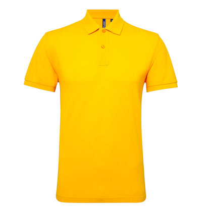 Sunflower - Front - Asquith & Fox Mens Short Sleeve Performance Blend Polo Shirt