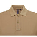 Khaki - Lifestyle - Asquith & Fox Mens Short Sleeve Performance Blend Polo Shirt