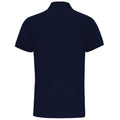 Navy - Back - Asquith & Fox Mens Short Sleeve Performance Blend Polo Shirt