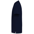 Navy - Side - Asquith & Fox Mens Short Sleeve Performance Blend Polo Shirt