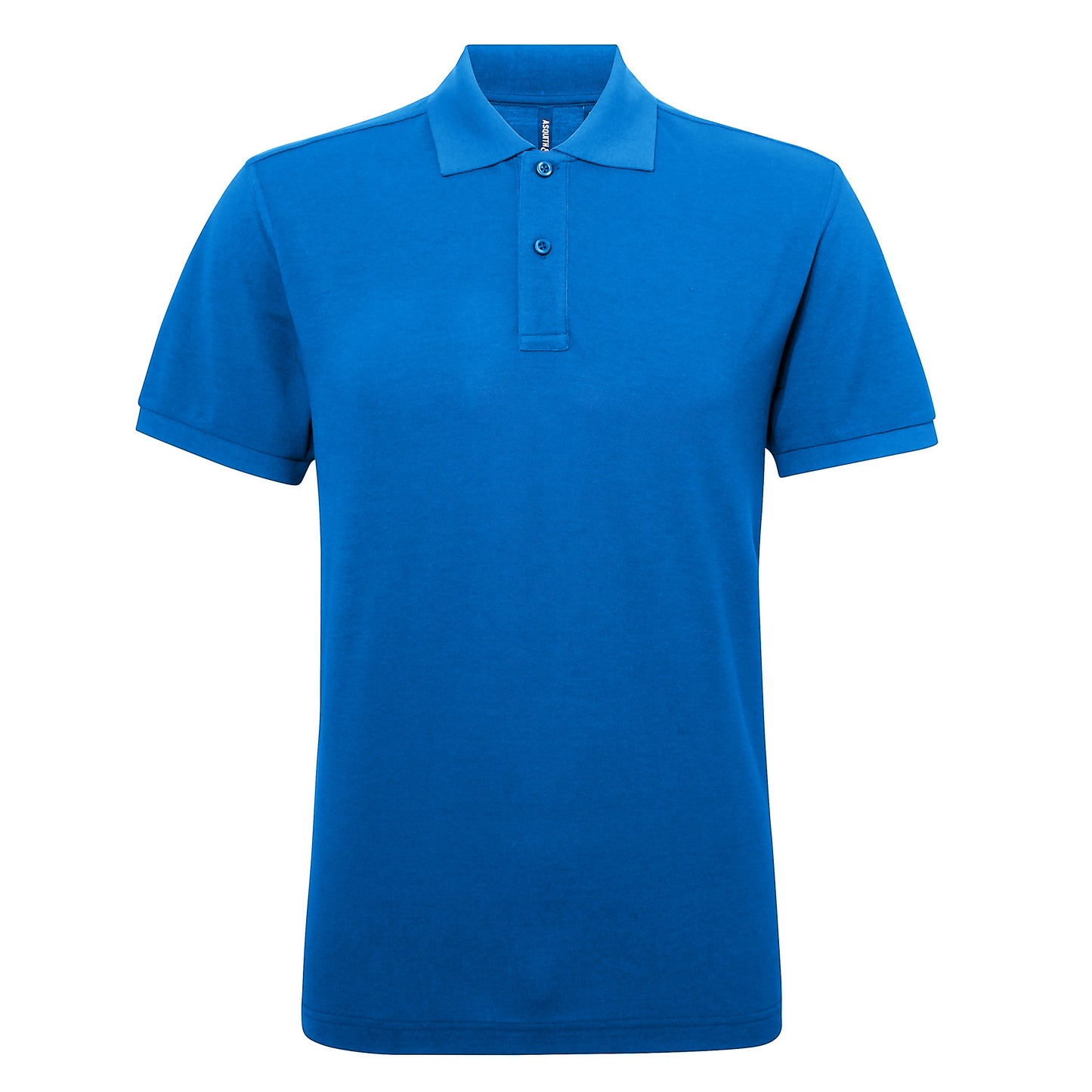 Sapphire - Front - Asquith & Fox Mens Short Sleeve Performance Blend Polo Shirt