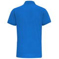 Sapphire - Back - Asquith & Fox Mens Short Sleeve Performance Blend Polo Shirt