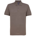 Slate - Front - Asquith & Fox Mens Short Sleeve Performance Blend Polo Shirt