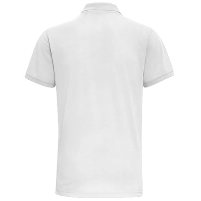 White - Back - Asquith & Fox Mens Short Sleeve Performance Blend Polo Shirt