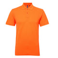 Neon Orange - Front - Asquith & Fox Womens-Ladies Short Sleeve Performance Blend Polo Shirt
